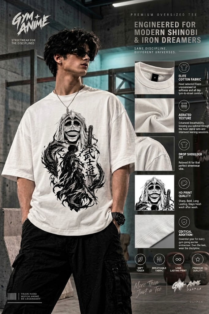 Shadow of the Unbroken — Dark Anime Graphic T-Shirt